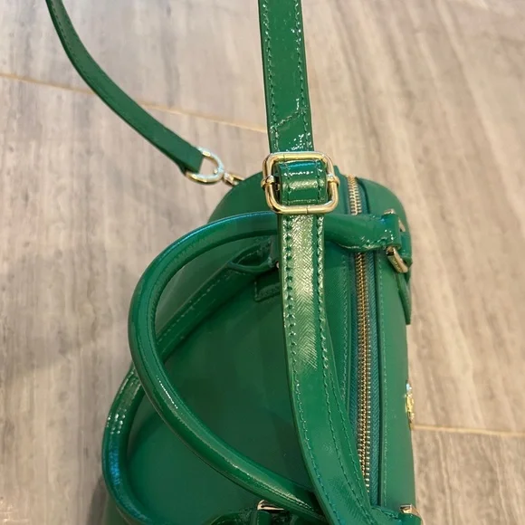 *Vintage & Like New* Tory Burch Barrel Satchel💚 - Picture 16 of 16